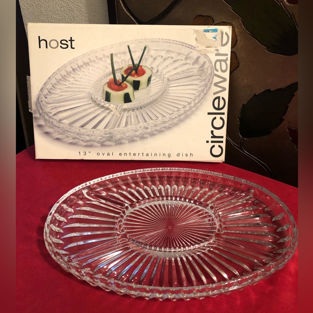 Appetizer platter 13” Oval